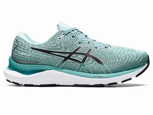 Buty do Biegania Damskie Asics Gel-cumulus 24 Zielone Czarne | 69745-BJKN