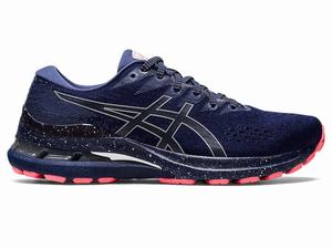 Buty do Biegania Damskie Asics Gel-kayano 28 Granatowe Srebrne | 35249-GEIS