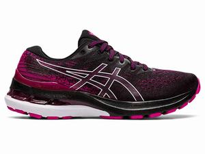 Buty do Biegania Damskie Asics Gel-kayano 28 Czarne Różowe | 36450-QIZJ