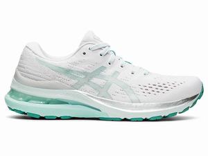 Buty do Biegania Damskie Asics Gel-kayano 28 Białe Zielone | 78609-JFSO