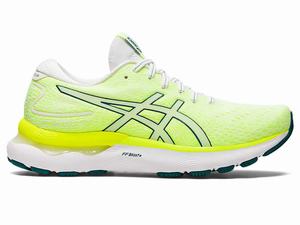 Buty do Biegania Damskie Asics Gel-nimbus 24 Białe Jasny Zielone | 16502-GZAE