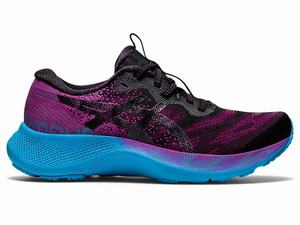 Buty do Biegania Damskie Asics Gel-nimbus Lite 2 Fioletowe Czarne | 18623-YATZ