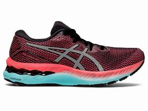 Buty do Biegania Damskie Asics Gel-nimbus 23 Lite-show Czarne Srebrne | 39075-AGVL