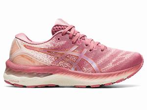 Buty do Biegania Damskie Asics Gel-nimbus 23 Różowe Brązowe | 52974-EAJH