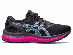 Buty do Biegania Damskie Asics Gel-nimbus 23 Czarne Srebrne | 64071-UYPJ