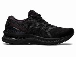 Buty do Biegania Damskie Asics Gel-nimbus 23 Czarne Czarne | 70548-FISV