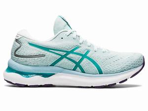 Buty do Biegania Damskie Asics Gel-nimbus 24 (D) Niebieskie | 72815-NRQH