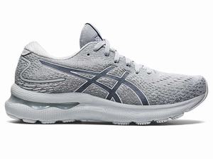 Buty do Biegania Damskie Asics Gel-nimbus 24 Szare Szare | 76894-ANPZ