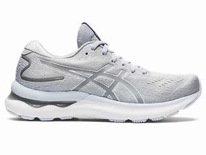 Buty do Biegania Damskie Asics Gel-nimbus 24 (D) Szare Białe | 94152-SVDK