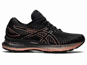 Buty do Biegania Damskie Asics Gel-saiun Czarne Różowe Złote Szare | 05187-ZUYG