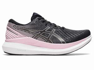 Buty do Biegania Damskie Asics Glideride 2 Czarne Różowe Głęboka Niebieskie | 49036-LNOK