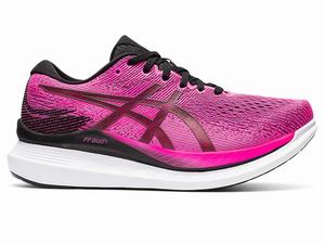 Buty do Biegania Damskie Asics Glideride 3 Różowe Czarne | 65879-GPND