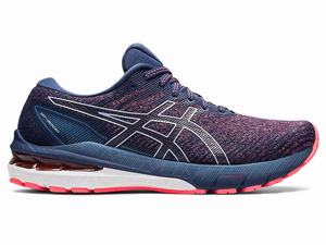 Buty do Biegania Damskie Asics Gt-2000 10 Koralowe Niebieskie | 43561-GDFA