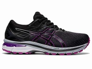 Buty do Biegania Damskie Asics Gt-2000 9 G-tx Czarne Fioletowe | 70861-PFAE