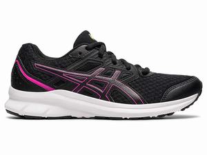 Buty do Biegania Damskie Asics Jolt 3 (D) Czarne Różowe | 03275-MURE