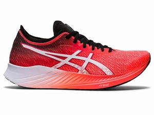 Buty do Biegania Damskie Asics Magic Speed Czerwone Białe | 91780-HOMY