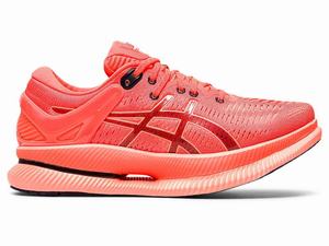 Buty do Biegania Damskie Asics Metaride Czerwone | 09418-UHAC