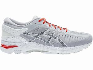 Buty do Biegania Damskie Asics Metarun Szare Czerwone Białe | 25760-XNQK