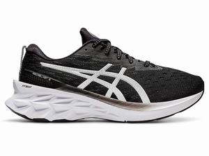 Buty do Biegania Damskie Asics Novablast 2 Czarne Srebrne | 60754-DATP