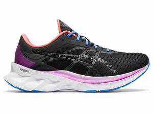 Buty do Biegania Damskie Asics Novablast Czarne Czarne | 75016-GNDZ