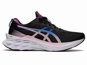 Buty do Biegania Damskie Asics Novablast 2 Czarne | 75612-JNWE