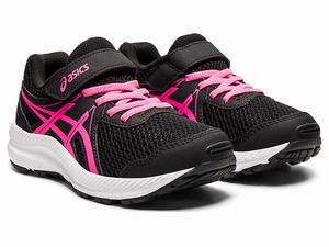 Buty do Biegania Dziecięce Asics Contend 7 Pre-school Różowe Głęboka Niebieskie | 09751-VQNA