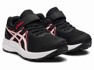 Buty do Biegania Dziecięce Asics Contend 7 Pre-school Różowe Głęboka Niebieskie | 17308-WRPX