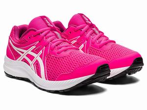 Buty do Biegania Dziecięce Asics Contend 7 Grade School Czarne Głęboka Turkusowe | 21346-XMZW