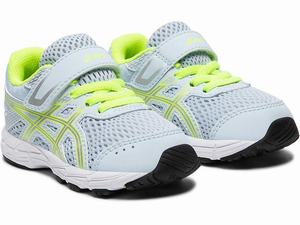 Buty do Biegania Dziecięce Asics Contend 6 Size Jasny Szare Żółte | 53178-ONRL