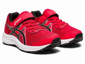 Buty do Biegania Dziecięce Asics Contend 7 Pre-school Różowe Głęboka Niebieskie | 67025-ENSP