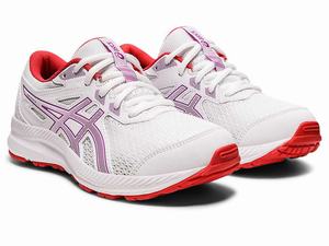 Buty do Biegania Dziecięce Asics Contend 8 Grade School Czarne Niebieskie | 95081-FZDA