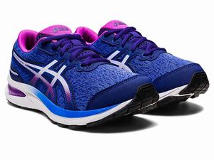 Buty do Biegania Dziecięce Asics Gel-cumulus 24 Grade School Niebieskie Niebieskie | 87510-EVBR