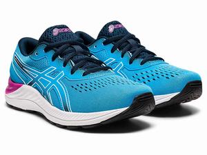 Buty do Biegania Dziecięce Asics Gel-excite 8 Grade School Czarne Czerwone | 91280-OYXQ