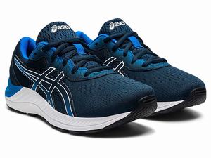 Buty do Biegania Dziecięce Asics Gel-excite 8 Grade School Czarne Czerwone | 93852-IYTD