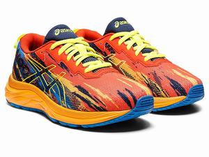 Buty do Biegania Dziecięce Asics Gel-noosa Tri 13 Grade School Różowe Żółte | 75263-LYQU