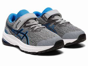 Buty do Biegania Dziecięce Asics Gt-1000 11 Pre-school Niebieskie Niebieskie | 54789-MSCU