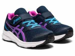 Buty do Biegania Dziecięce Asics Jolt 3 Pre-school Niebieskie Fioletowe | 51940-LZWR