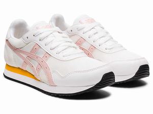 Buty do Biegania Dziecięce Asics Tiger Runner Grade School Białe Głęboka Indygo | 97461-BETN