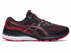 Buty do Biegania Męskie Asics Gel-kayano 28 (4e) Czarne Czerwone | 39217-BTNV