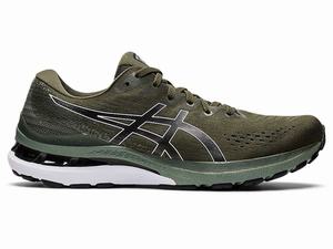 Buty do Biegania Męskie Asics Gel-kayano 28 Oliwkowe Czarne | 56729-BULS