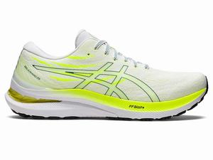 Buty do Biegania Męskie Asics Gel-kayano 29 Białe Jasny Zielone | 81405-NGOQ