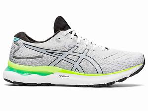 Buty do Biegania Męskie Asics Gel-nimbus 24 Białe Czarne | 20183-NHFK