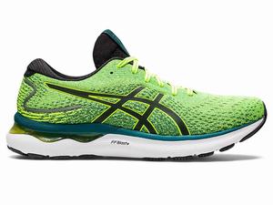 Buty do Biegania Męskie Asics Gel-nimbus 24 Żółte Czarne | 23015-BFUP