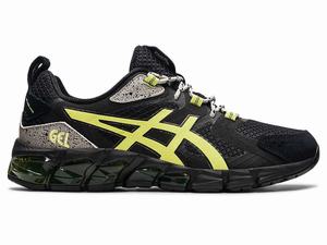 Buty do Biegania Męskie Asics Gel-quantum 180 Czarne Żółte | 43917-PSHU