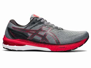 Buty do Biegania Męskie Asics Gt-2000 10 Szare Czerwone | 64530-YNJI