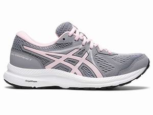 Buty do Chodzenia Damskie Asics Gel-contend 7 Różowe Głęboka Niebieskie | 01438-NXDS