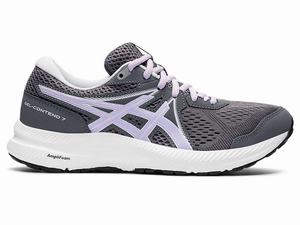 Buty do Chodzenia Damskie Asics Gel-contend 7 (D) Szare | 24693-OPWD