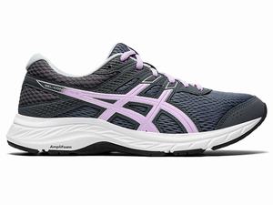 Buty do Chodzenia Damskie Asics Gel-contend 6 Szare Fioletowe | 37954-RHCM