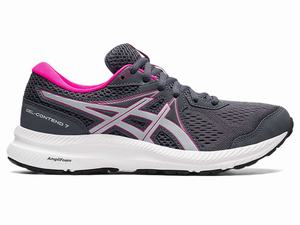 Buty do Chodzenia Damskie Asics Gel-contend 7 Szare Szare | 41826-LWHT