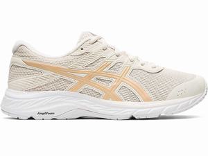 Buty do Chodzenia Damskie Asics Gel-contend 6 Twist Beżowe | 72318-CWPZ